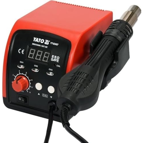Yato Lutownicza Hot Air 750 W Z WYŚWIETLACZEM LED