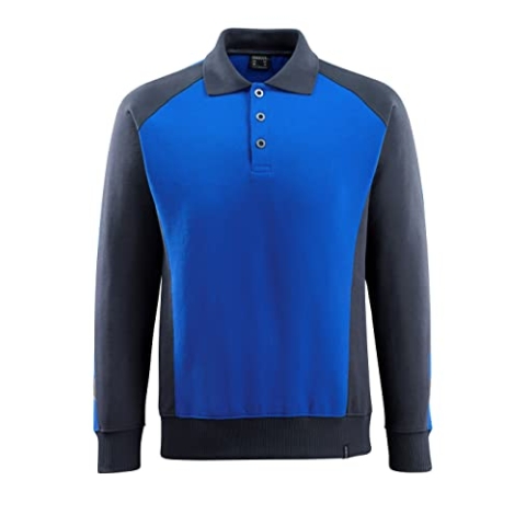 Mascot Polo-sweatshirt "Magdeburg", 1 Stück, 3XL, kornblau/dunkelblau, 50610-962-11010-3XL