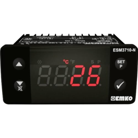 Emko - Programmierbarer 3-stelliger Temperaturregler für Thermoelemente Typ j esm-3710.5.05.0.1/00,00/2.0.0.0 230 V