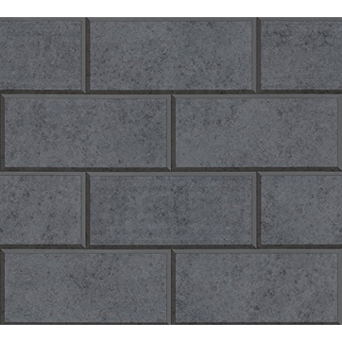 Versace Luxus Steintapete Grau - Stein-Optik Tapete - Livingwalls Mustertapete Vliestapete 10,05 m x 0,70 m - Made in Germany