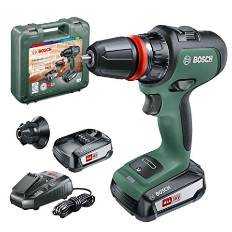 Bosch Akku Schlagbohrschrauber AdvancedImpact 18 (2x2,5 Ah Akkus, 18 V, HMI, im Koffer)