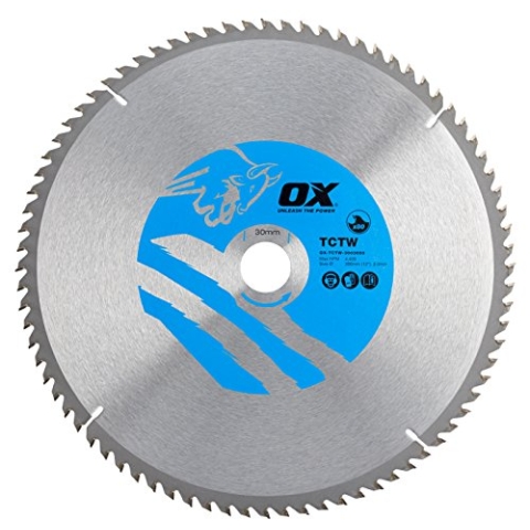 OX Wood Cutting Circular Saw Blade 300/30mm, 80 Teeth ATB
