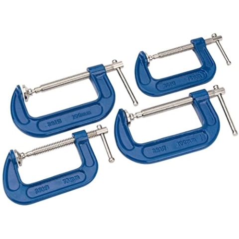 Draper 38368 robustes Schraubzwingenset 4-teilig