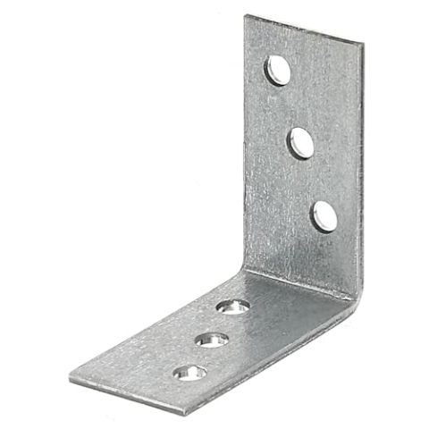 Alberts 846428 Winkelverbinder | sendzimirverzinkt | 40 x 40 x 20 mm | 300er Set