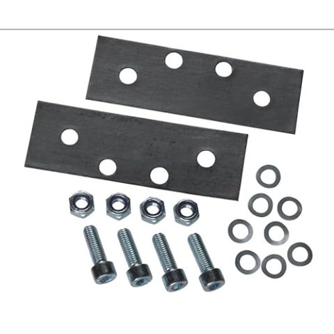 Recambio-Set 2 Sockel, 4 Töcher, 4 Tornillos und 8 Arandelas