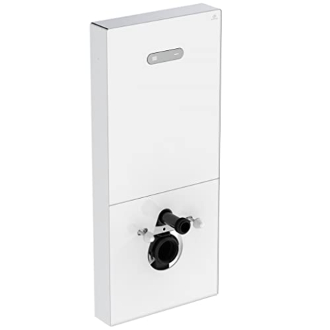 Ideal Standard R0144AC Neox WC-Element mit UP-Spülkasten | Zum Austausch vorhandener WC Anlagen | Vorwandelement Montageelement, Spülkasten 2-Mengen Spülung, Renovierung, Weiß