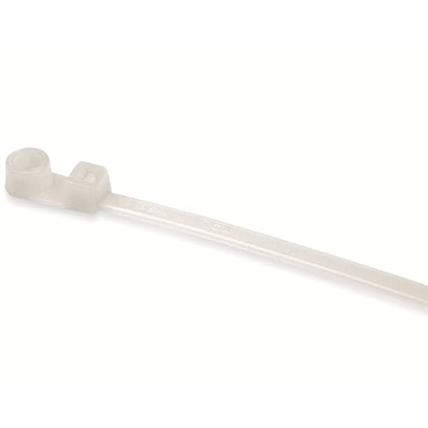 HellermannTyton 113-05419 T50ML-PA66-NA Kabelbinder 390 mm 4,70 mm natur mit Spreizanker 100 Stück