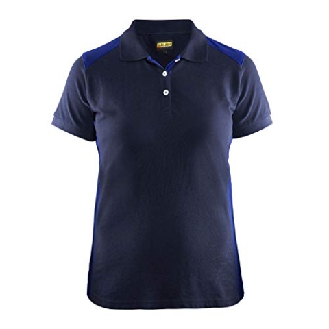 Blakläder Damen-Polo-Shirt, 1 Stück, XXL, marineblau / kornblau, 339010508985XXL