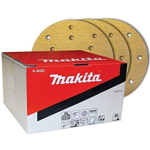 MAKITA B-39338 - Disco lija 150 k100 (100 ud.)