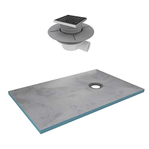 Aurlane PACR003 Duschwanne, Grau