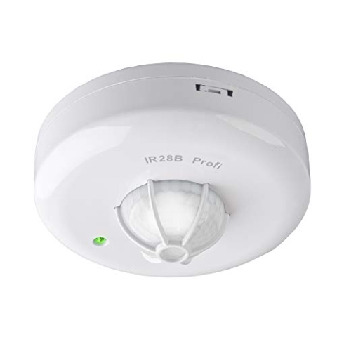 Bewegungsmelder weiß, 360 Grad, innen IP20, Aufputz Deckenmontage, LED geeignet