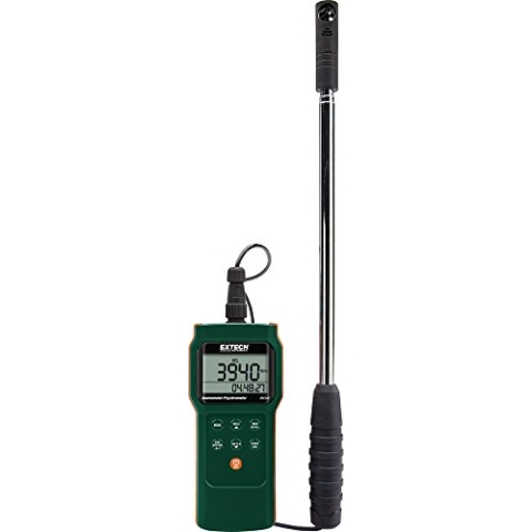 Extech CMM/CFM Anemometer/Psychrometer/Datenlogger, 1 Stück, AN340