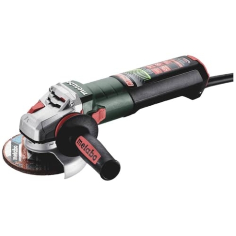 metabo Winkelschleifer WEVBA 20-125 Quick BL - 2000 W, 125 mm, 11000 U/min, 3.5 Nm - Brushless Motor, VTC Elektronik, M-Quick-System, Anti-Vibrationsgriff, Staubschutzfilter, Industriequalität