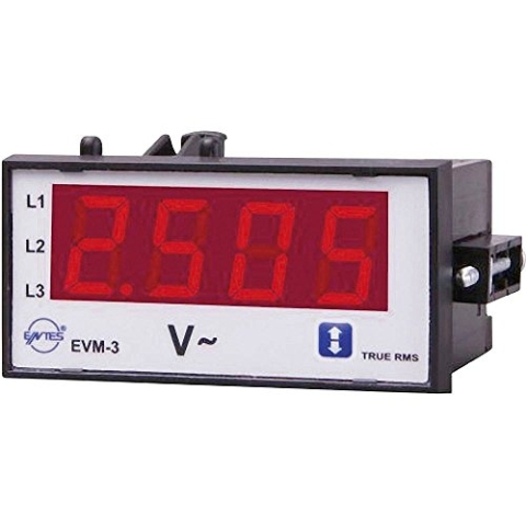 ENTES® evm-3 – 48 epm-3 – 48 Voltmeter-Instrument panels