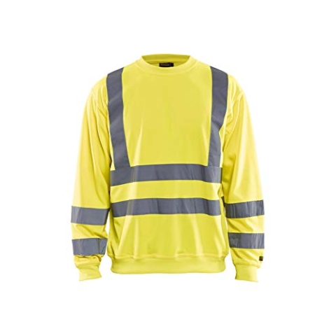 Blaklader 33411974 SWEATSHIRT HIGH VIS, Gelb, grootte 6XL