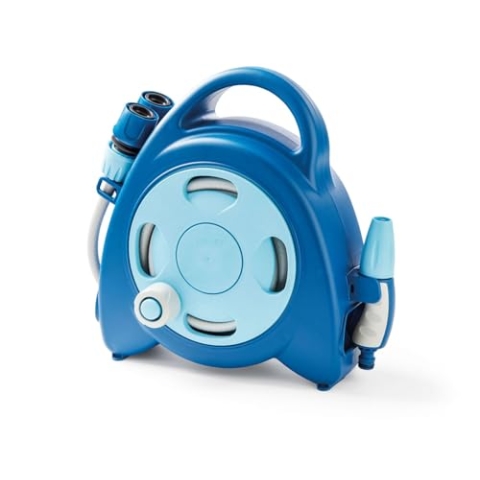 G.F. Srl, Schlauchtrommel Aquabag Kollektion for Ocean, kompakt mit 11,5 m Schlauch, ideal für die Bewässerung von Pflanzen und Blumen auf Balkon, Terrasse oder Garten kleiner Größe