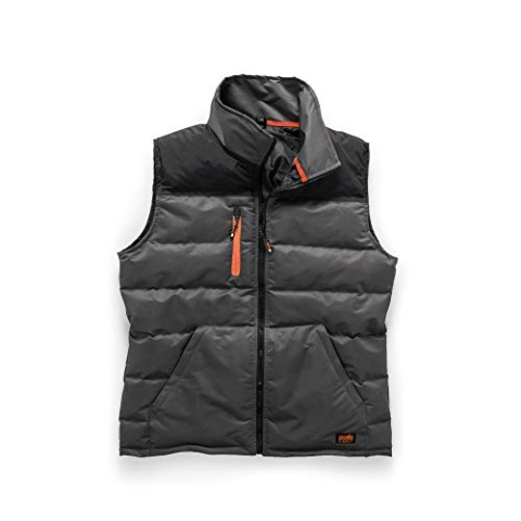 Scruffs Bodywarmer „Worker“, anthrazit M (T54599), Schwarz