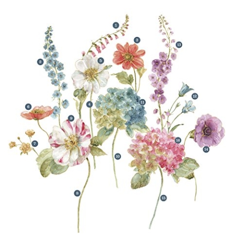 RoomMates - Garten Blumen II Lisa Audit