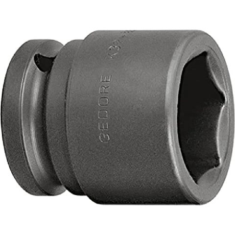 GEDORE Kraftschraubereinsatz 3/4 Zoll, 6-kant 1,7/8 Zoll, 1 Stück, K 32 1.7/8AF