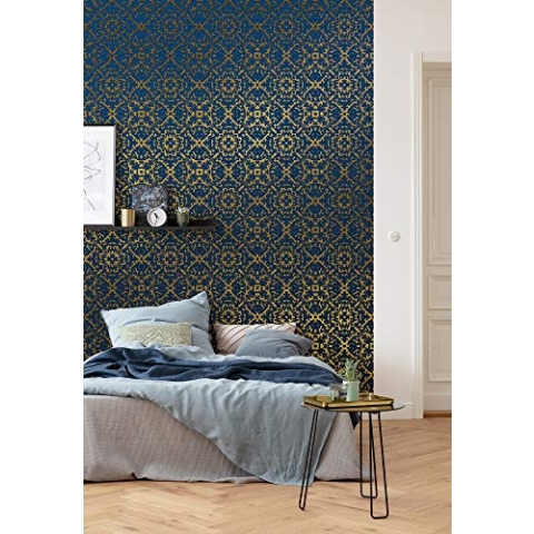 Komar Vlies Fototapete FABULEUX | Tapete, XXL, Dekoration, Jugendstil, Schlafzimmer, Wohnzimmer, Büro, Flur | Größe 200 x 280 cm (Breite x Höhe) | HX4-023