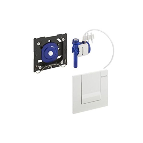 GEBERIT Fertigmontageset HyTouch pneumatisch 116014111, Design Tango, weiss