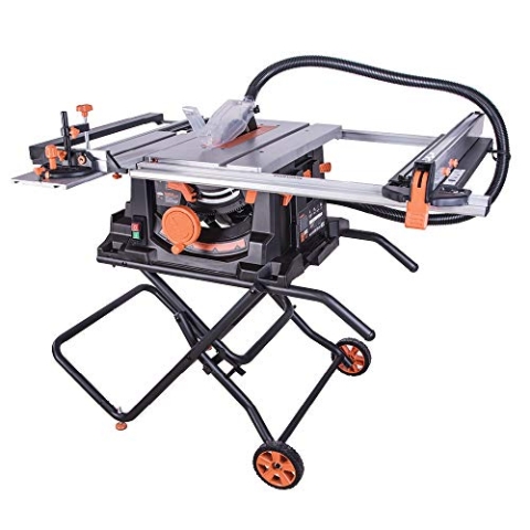 Evolution Tischkreissäge Rage 5-S | 1500 W, Sägeblatt Ø 255 mm Schneidet Stahl, Aluminium, Holz mit Nägeln, Kunststoff | Kreissäge Tisch mit Untergestell | Schrägstellung, Einstellbare Messerhöhe