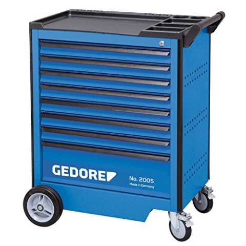 GEDORE Werkzeugwagen mit 8 Schubladen, 1 Stück, 2005 0701