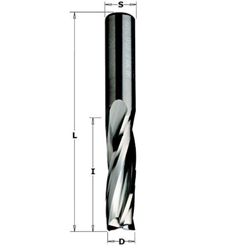 CMT 193.101.11 - Fresa helicoidal z3 pos. d=10x42x90 hwm dx