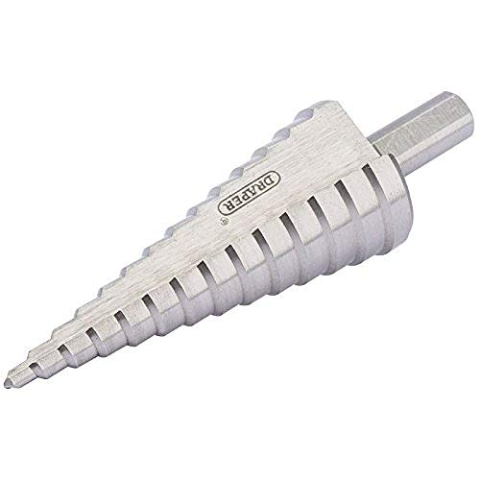 DRAPER 53871 4–30 mm Schritt Bohrer – Silber