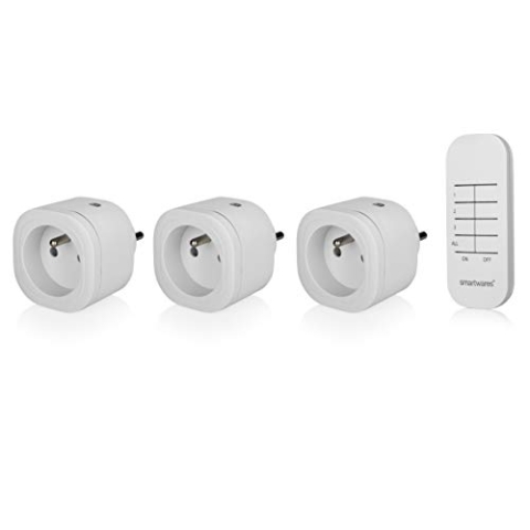 Smartwares SH4-99553FR Mini-Kit, Innensteuerung (FR-Stecker)