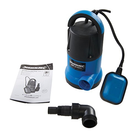 Silverline 752782 Reinwasser-Tauchpumpe, 250 W