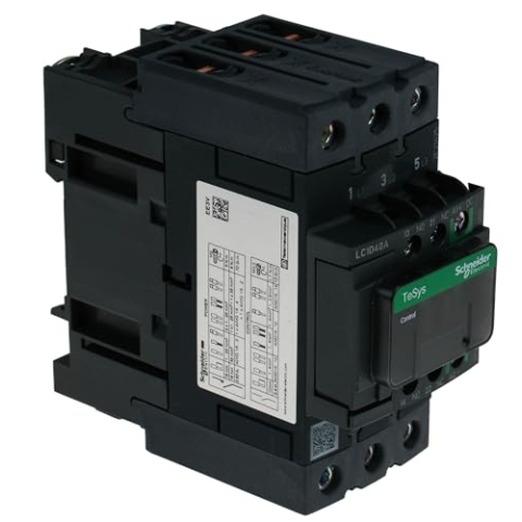 Schneider LC1D40ABBE Leistungsschütz, 3p+1S+1Ö, 22kW/400V/AC3, 40A, Spule 24V DC, 11W