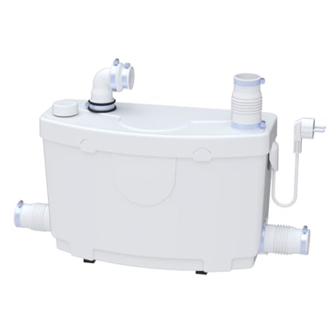 SFA - Hebepumpe Sanipom schnell (42 dB), sehr leise – 3 Eingänge – ideal für Küche oder Badezimmer – 42 x 18 x 32,1 cm – 400 W – hergestellt in Frankreich