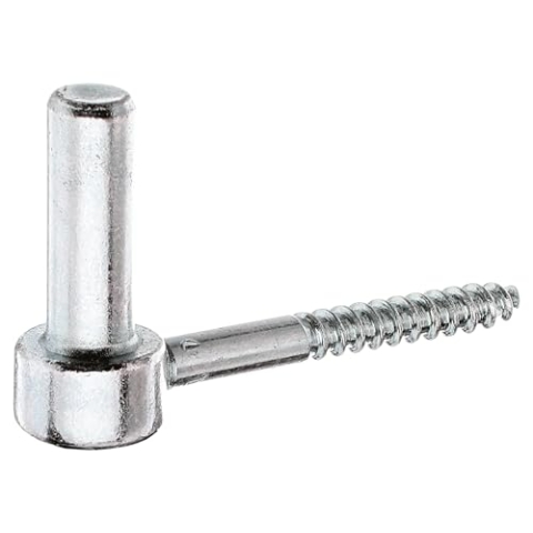 Alberts 863975 Kloben zum Einschrauben, Silber