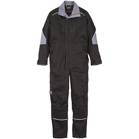 Blaklader 60611516 ANTI-FLAMMEN-OVERALL, Schwarz/ Grau, grootte C46