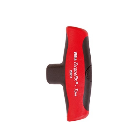 Wiha präziser Drehmoment-Schraubendreher mit Quergriff TorqueFix® Tplus fest voreingestellte Drehmomentbegrenzung (29231) 12 Nm, 6 mm für kontrolliertes Verschrauben in festem Anwendungsbereich, hörbares Klicksignal beim Erreichen des Drehmoment
