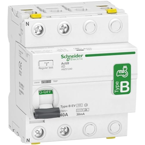 Acti9 Iid 2P 40A 30mA B EV