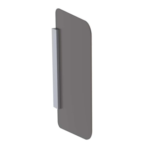 geberit-cloison 115,211. TF. 1 Trenner für Urinal aus Glas umbra