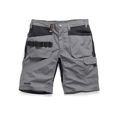 Scruffs Stretch-Arbeitshorts „Flex“, anthrazit 54 (T54653)