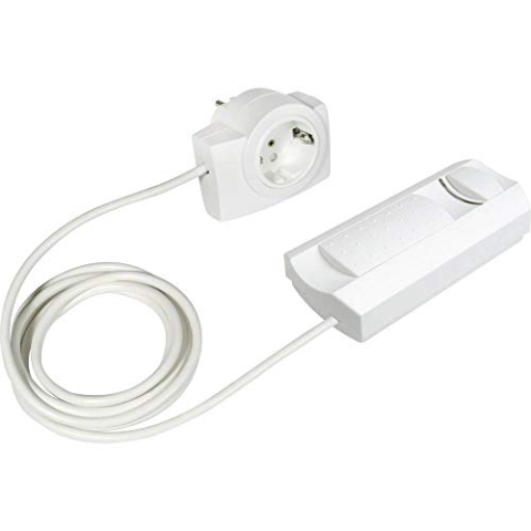 EHMANN Schnurdimmer Zwischenstecker 2660x0709 T26.07.09, Weiß