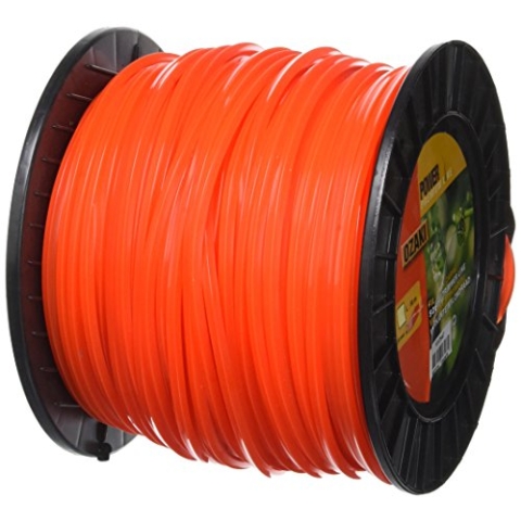 GREENSTAR 14021 Ozaki Spule Nylonband, quadratisch, 4,5 mm, schwarz