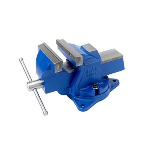 Irwin T6TON6VS Schraubstock, für schweres Material, mit Amboss, drehbare Basis, 6 Zoll / 150 mm