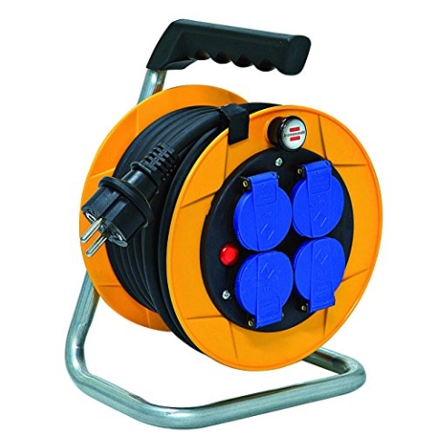 Brennenstuhl 1079281 Baby Pro Elektrische Kabeltrommel IP44 10 m H07RN-F 3 G1,5