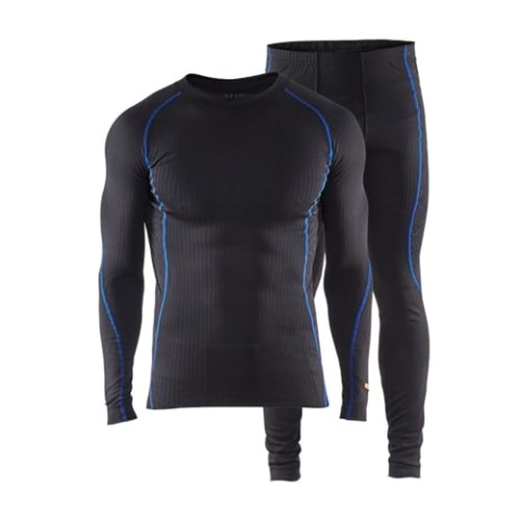 Blaklader 68101707 ZIELSICHERES SET LICHT, schwarz/kornblumenblau, grootte 4XL