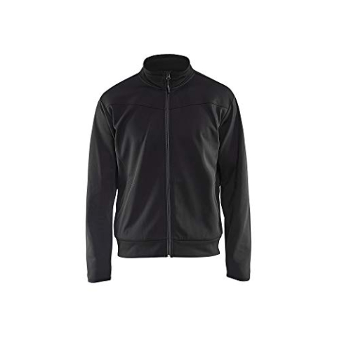 Blaklader 33622526 SWEATSHIRT MIT VOLLEM REIßVERSCHLUSS, Schwarz/dunkelgrau, grootte S
