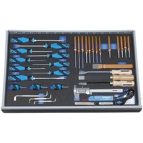GEDORE Werkzeugsortiment in Check-Tool-Modul, 37-tlg, 1 Stück, 2005 CT4-2160-119