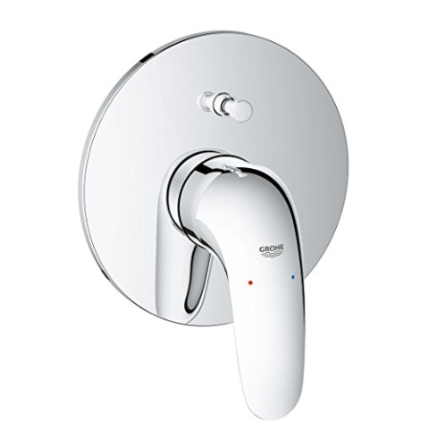 Grohe 29099003 Eurostyle Fassade für Mischbatterie für Badewanne/Dusche Chrom geschlossener Metall-Hebelgriff (chrom)