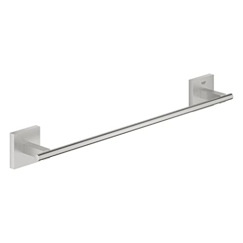 GROHE Start Cube - Badetuchhalter (verdeckte Befestigung, Material: Metall), supersteel, 40987DC0