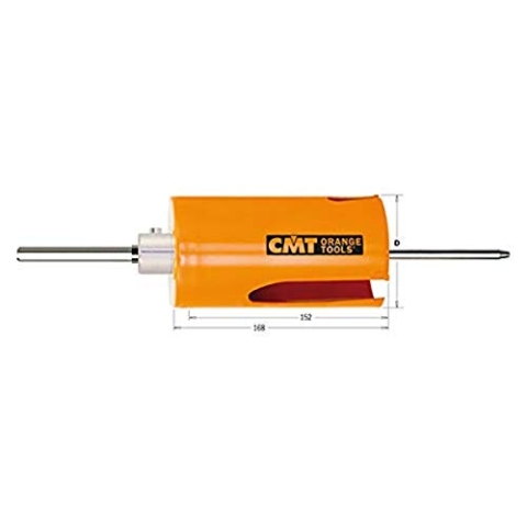 CMT ORANGE TOOLS 553-130 - LOCHSÄGE SCHNITTTIEFE FÜR HOLZ/KUNSTSTOFF HW Z5 H=152 D=130 RX