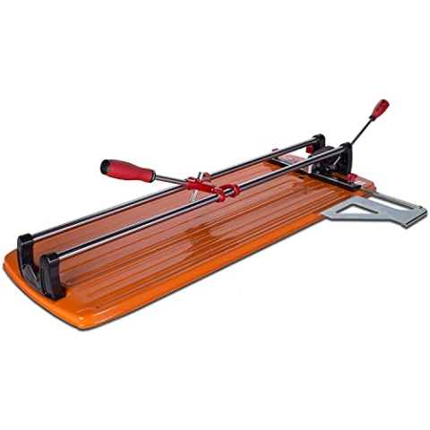 RUBI Fliesenschneider TS-60-PLUS - Moderner Fliesen-Schneider mit Hartmetall-Schneidrdchen 6 und 10 mm, Poliert, Wasserresistent, 15 kg, 29 x 0 x 0 cm, 1 Stck